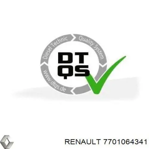 7701064341 Renault (RVI) correa trapezoidal