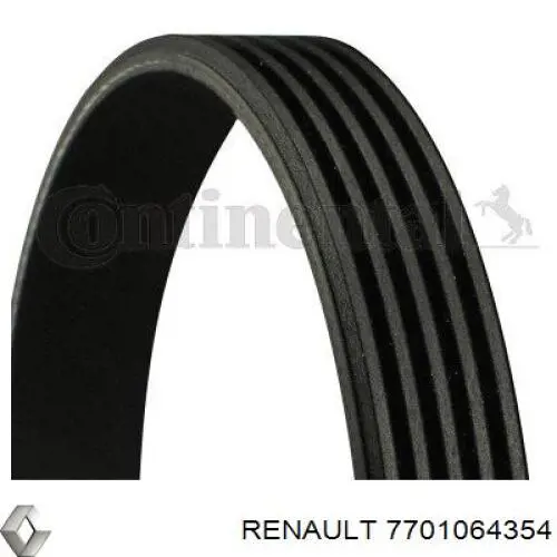 Comprar 7701064354 Renault (RVI) Correa trapezoidal