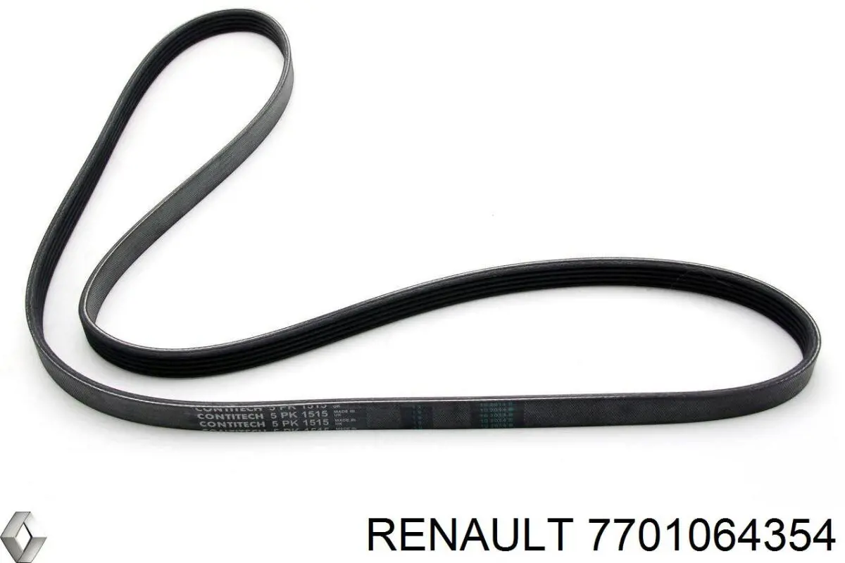 7701064354 Renault (RVI) correa trapezoidal