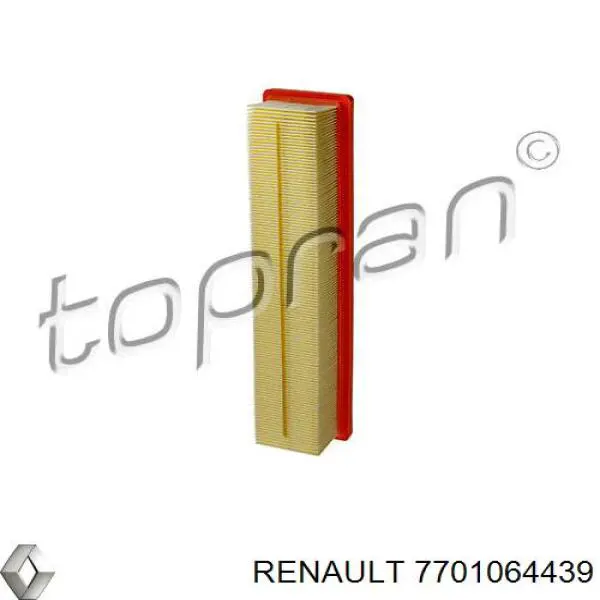 7701064439 Renault (RVI) Filtro aire