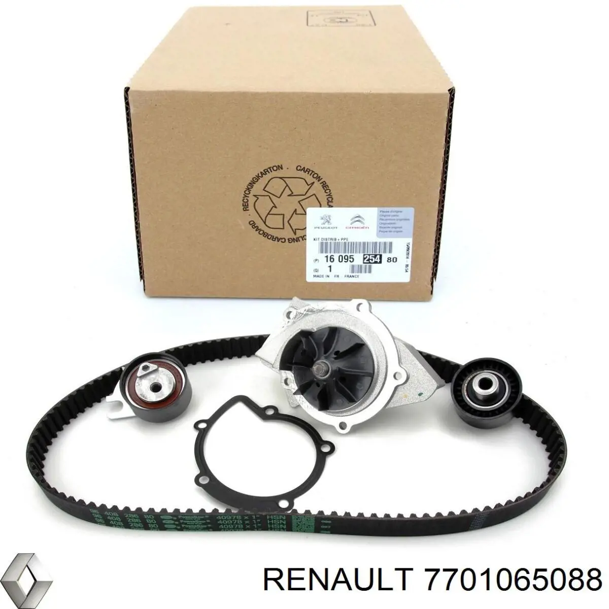 Correa de alternador 7701065088 Renault (RVI)