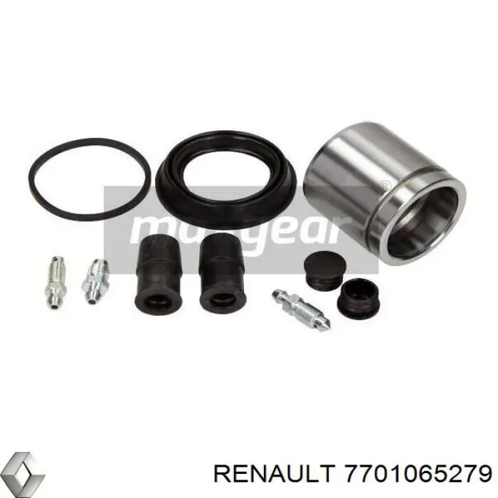 Pinza de freno delantera derecha 7701065279 Renault (RVI)