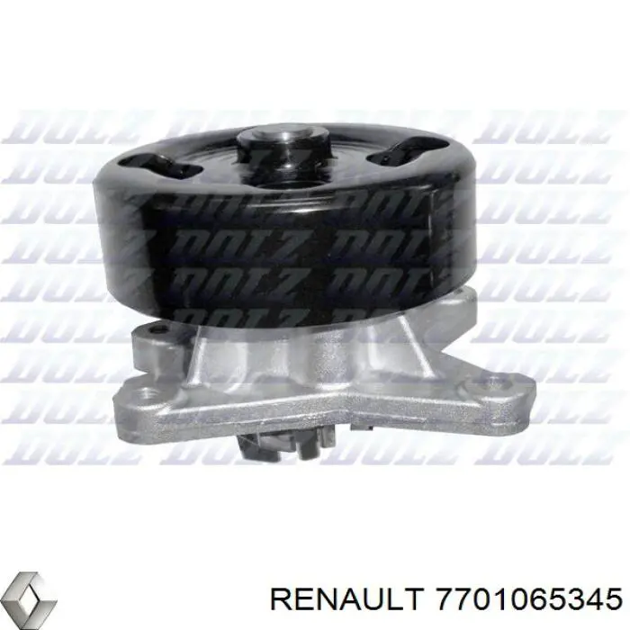 7701065345 Renault (RVI) bomba de agua