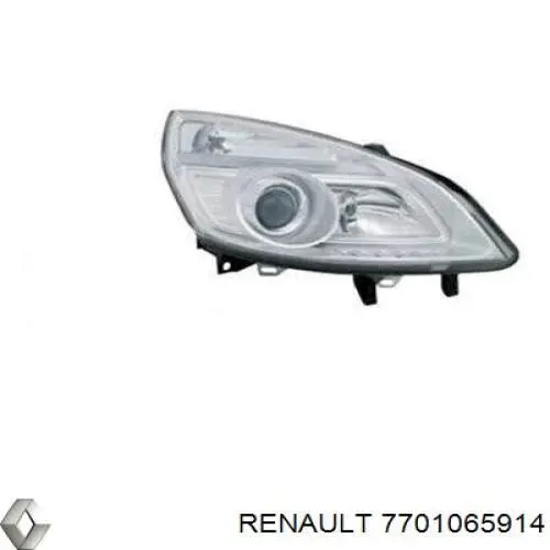 7701065914 Renault (RVI) faro derecho