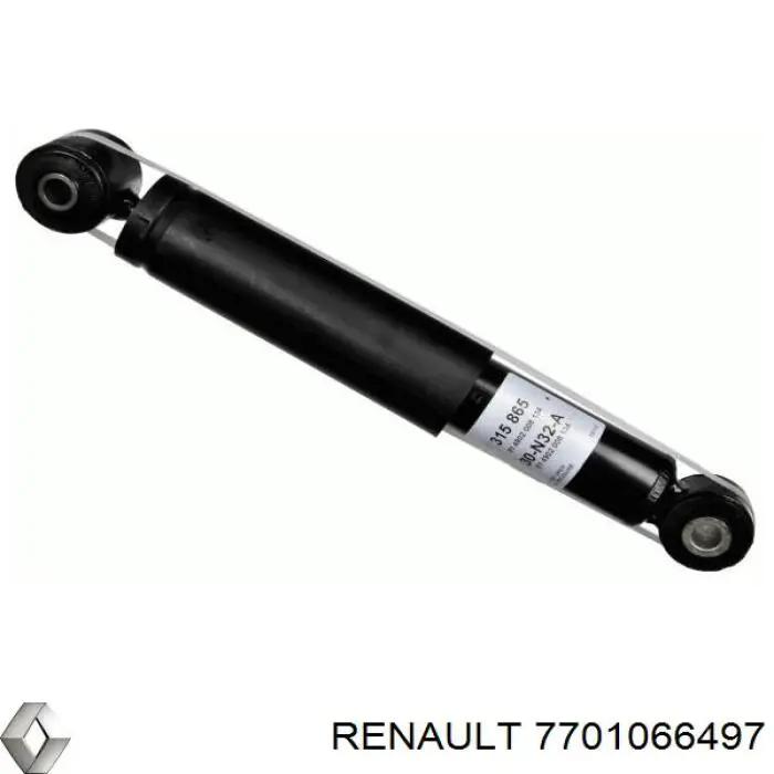 Amortiguador trasero Renault (RVI) 7701066497 precio, desde 33,88 EUR