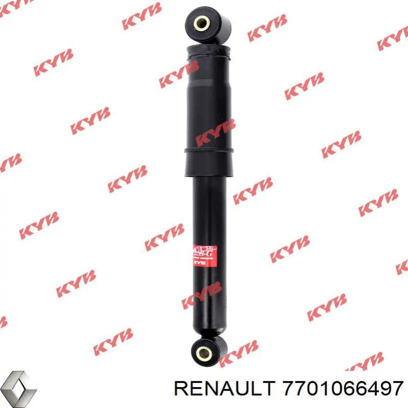 7701066497 Renault (RVI) amortiguador trasero