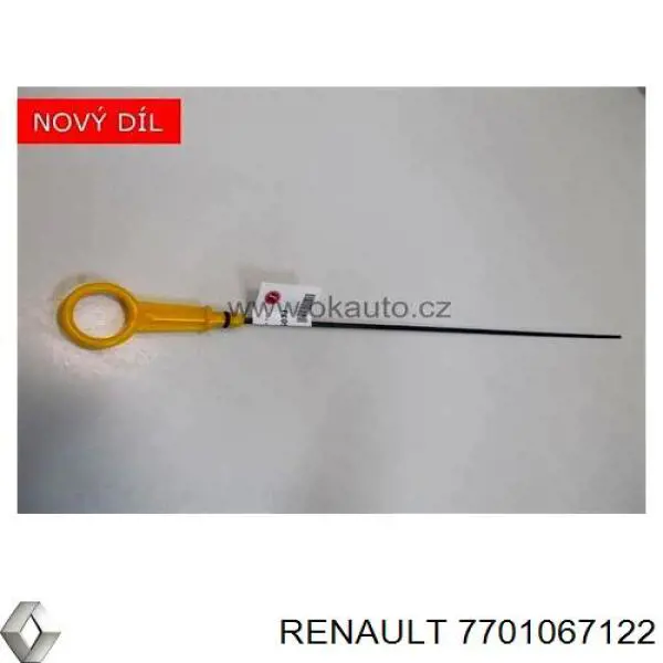 Varilla del nivel de aceite Renault (RVI) 7701067122 precio, desde 32,69 USD