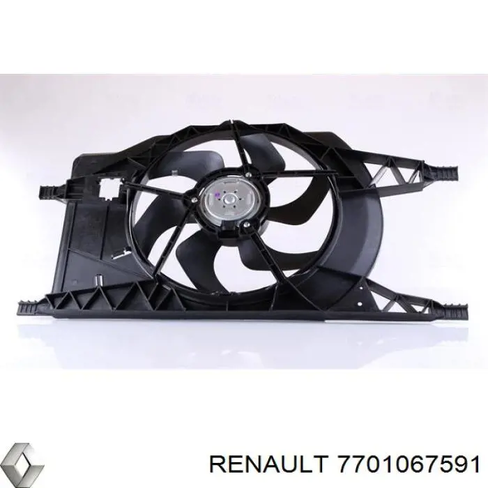 Ventilador del radiador Renault (RVI) 7701067591 precio, desde 56,63 EUR