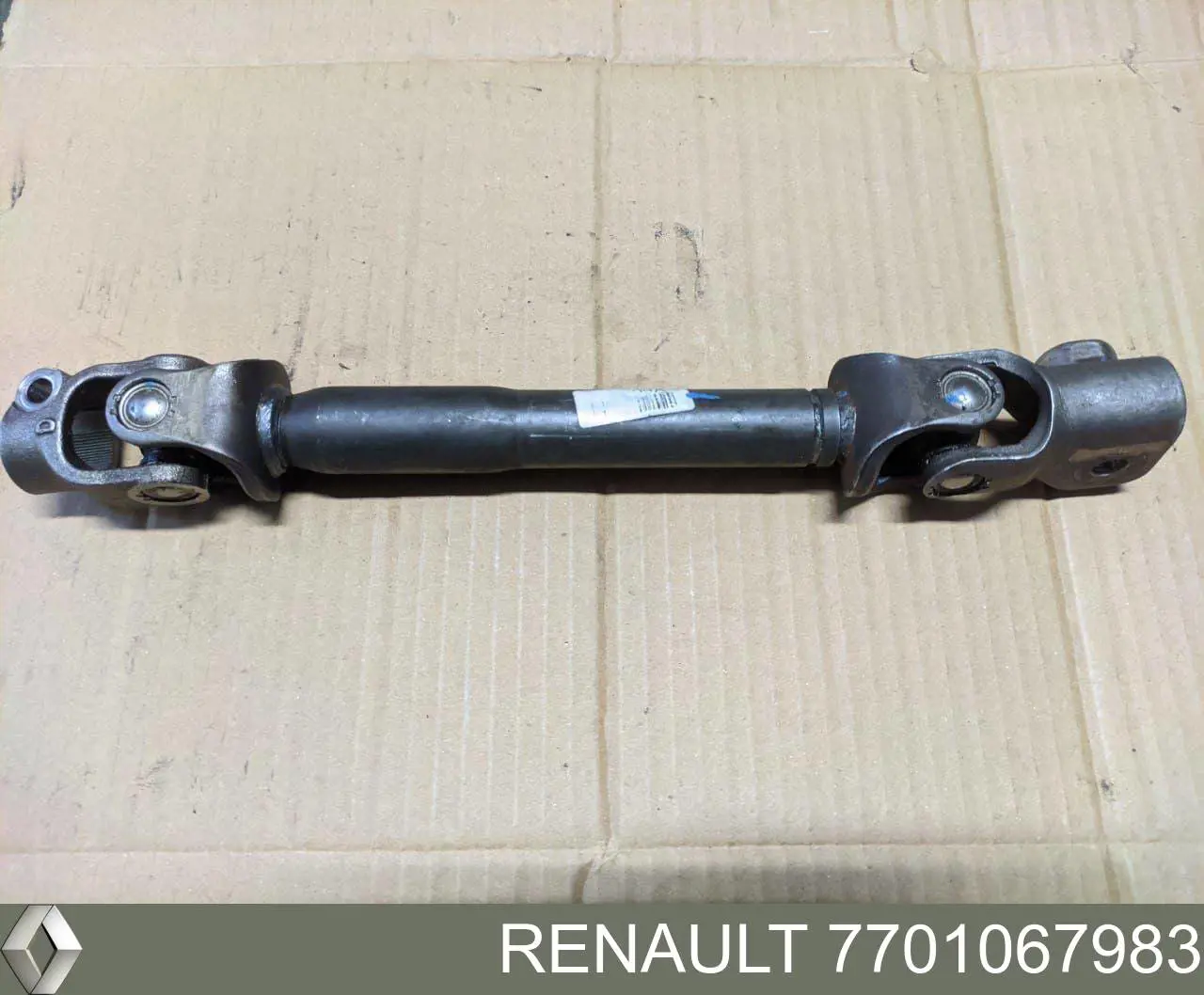 7701067983 Renault (RVI) columna de dirección inferior