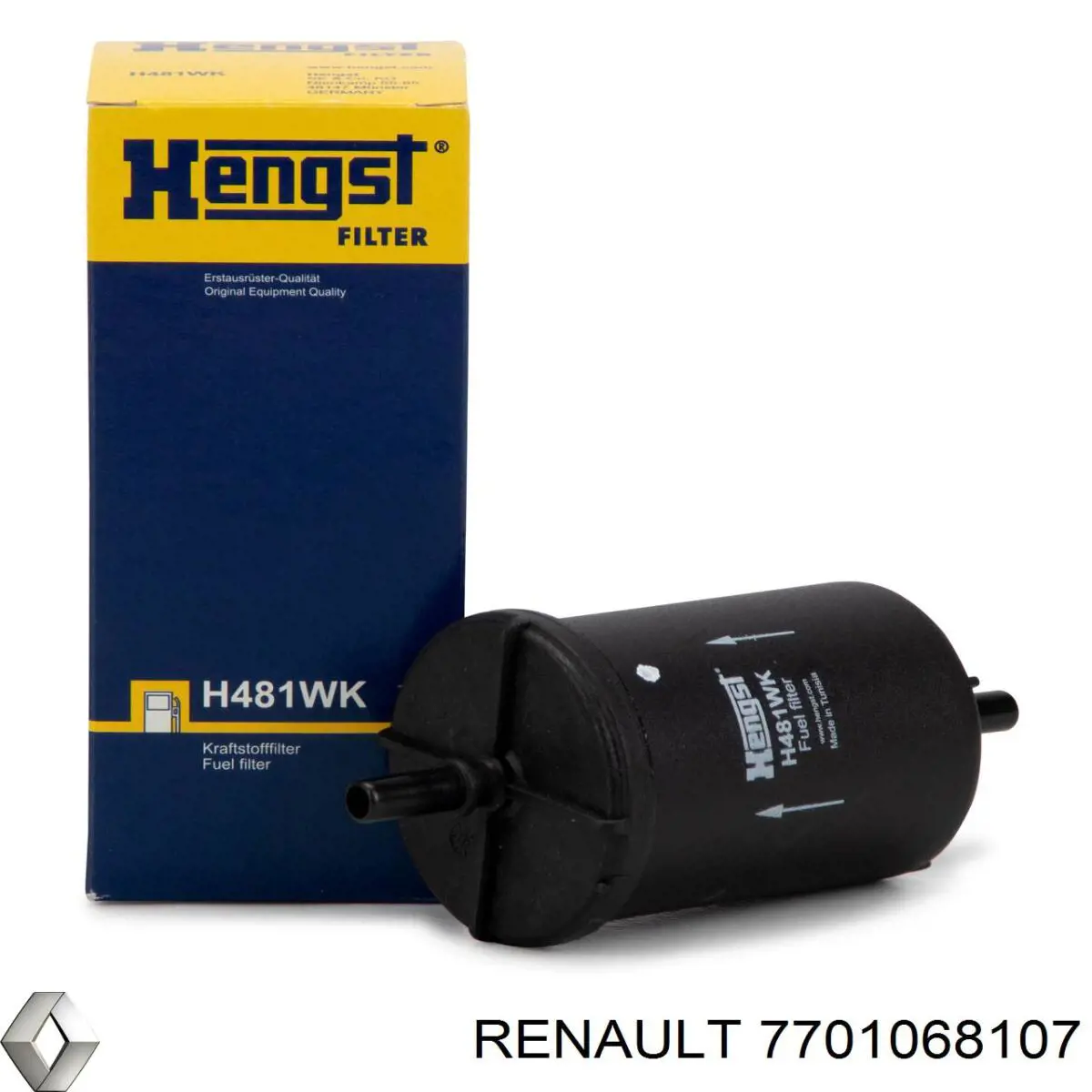 7701068107 Renault (RVI) filtro combustible