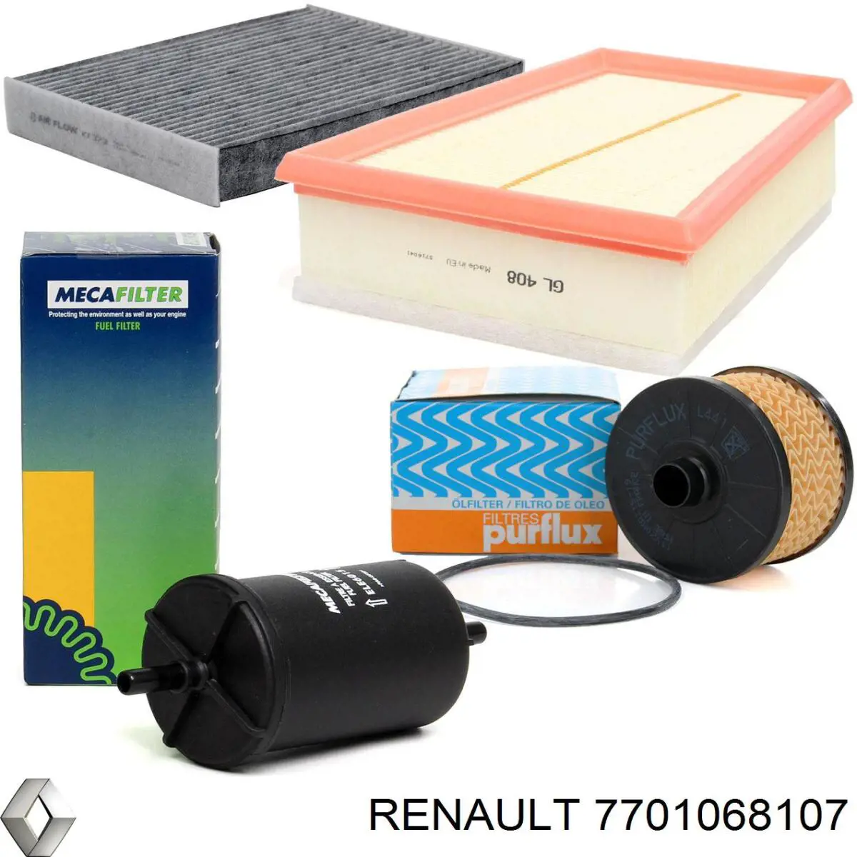 Filtro combustible Renault Scenic 2 JM0, JM1