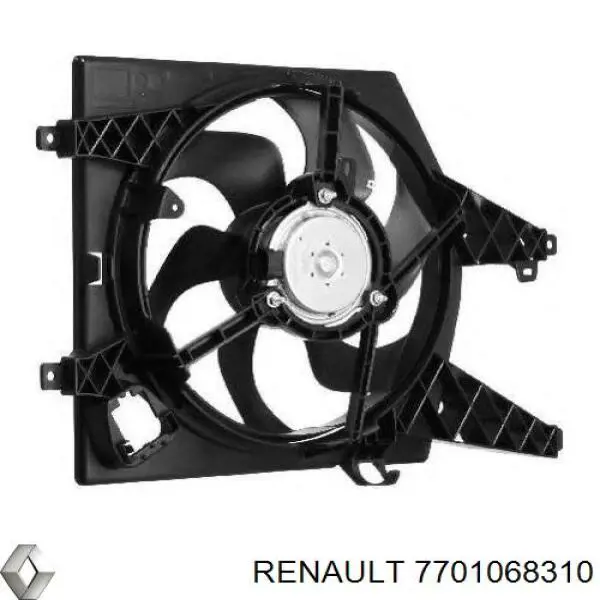 Ventilador de radiador Renault (RVI) 7701068310 precio, desde 59,53 EUR