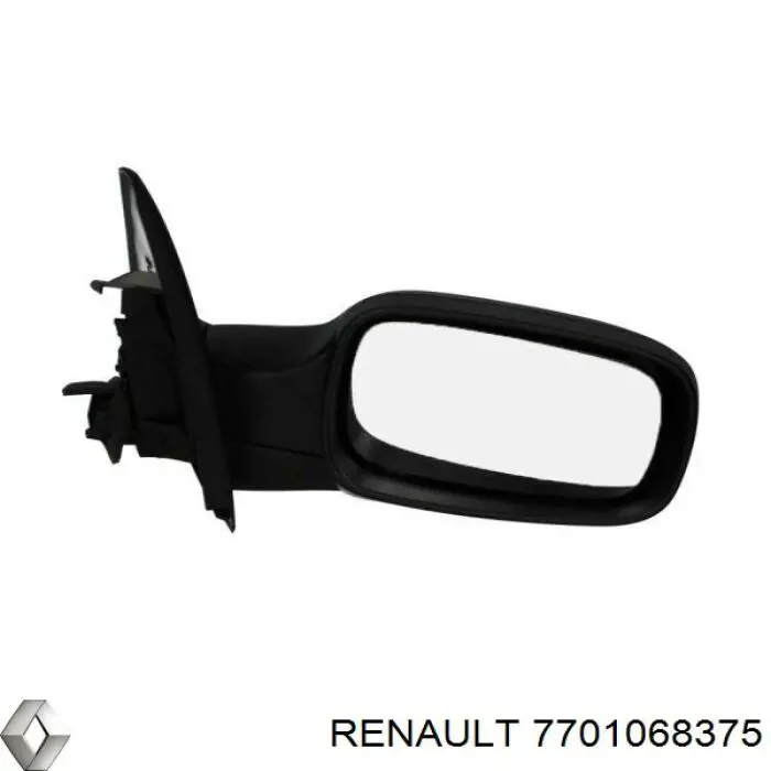 Espejo retrovisor derecho Renault (RVI) 7701068375 precio, desde 39,20 EUR
