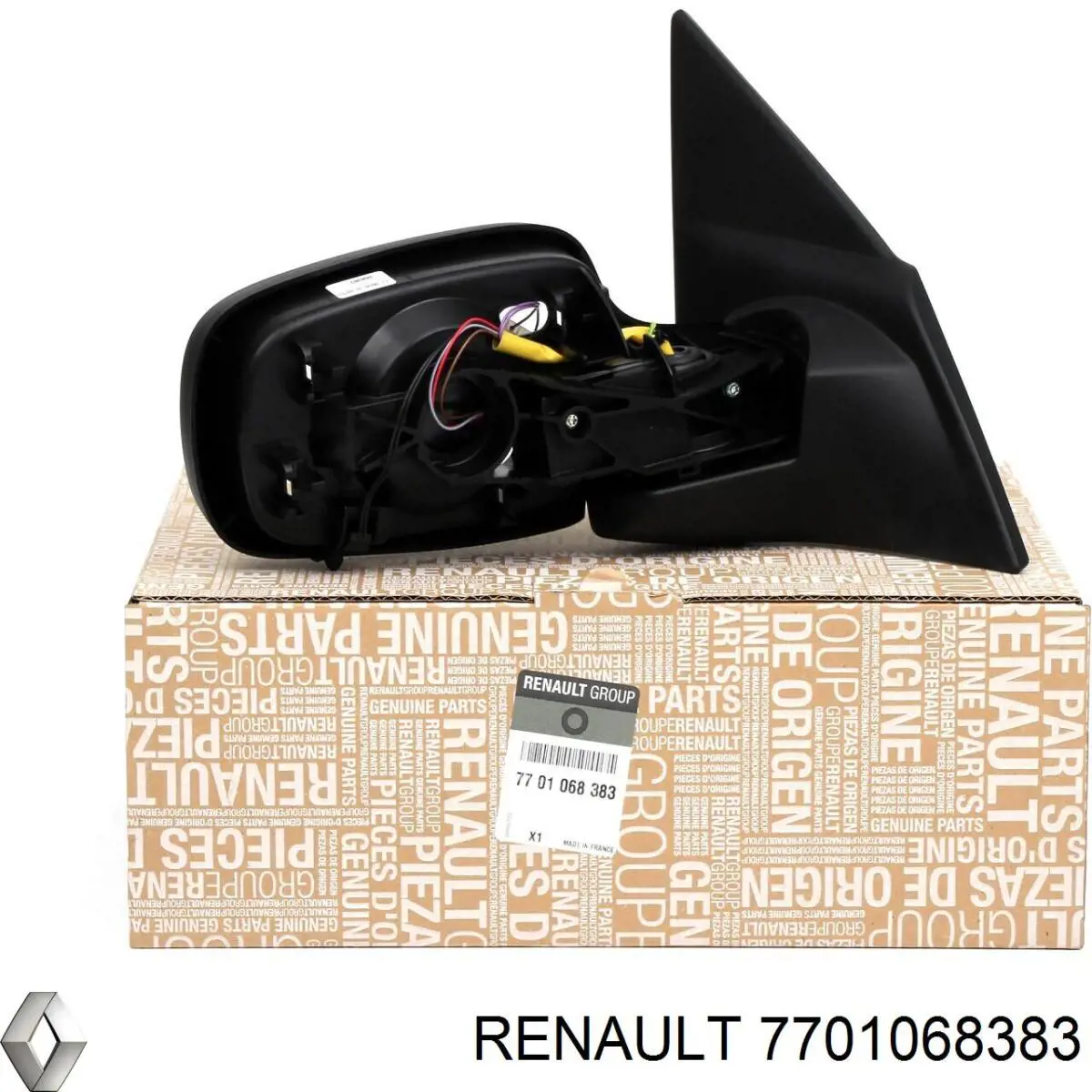 Comprar 7701068383 Renault (RVI) Espejo de retrovisor derecho