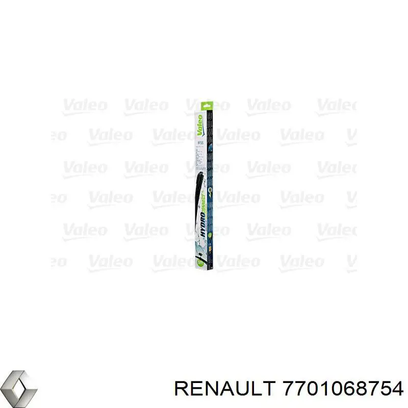 Escobilla del limpiaparabrisas del lado del conductor Renault (RVI) 7701068754 precio, desde 12,34 EUR