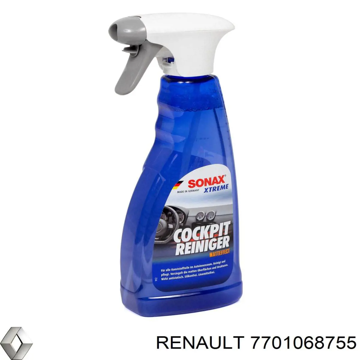 7701068755 Renault (RVI) Escobillas Limpiaparabrisas delanteras
