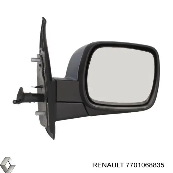 7701068835 Renault (RVI) espejo retrovisor derecho