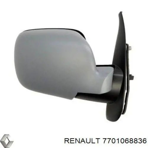 7701068836 Renault (RVI) espejo retrovisor derecho