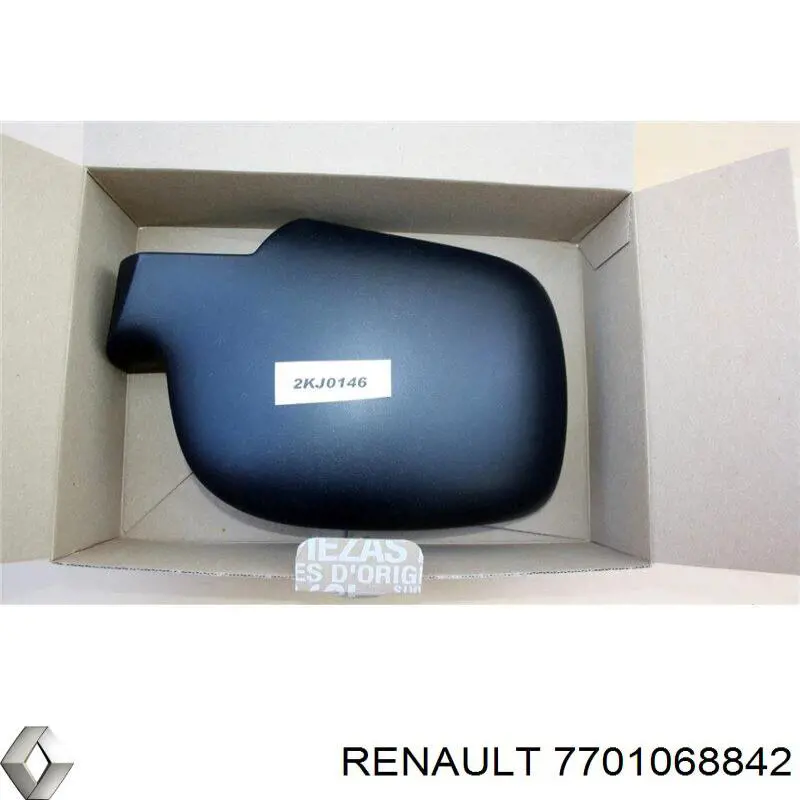 Cubierta de espejo retrovisor derecho Renault (RVI) 7701068842 precio, desde 14,67 EUR