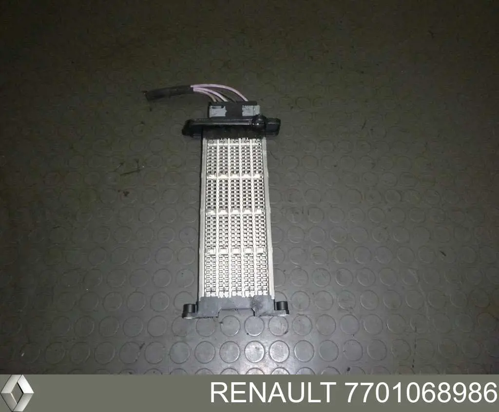 Calentador eléctrico de aire para el sistema de calefacción del habitáculo Renault (RVI) 7701068986 precio, desde 65,34 EUR