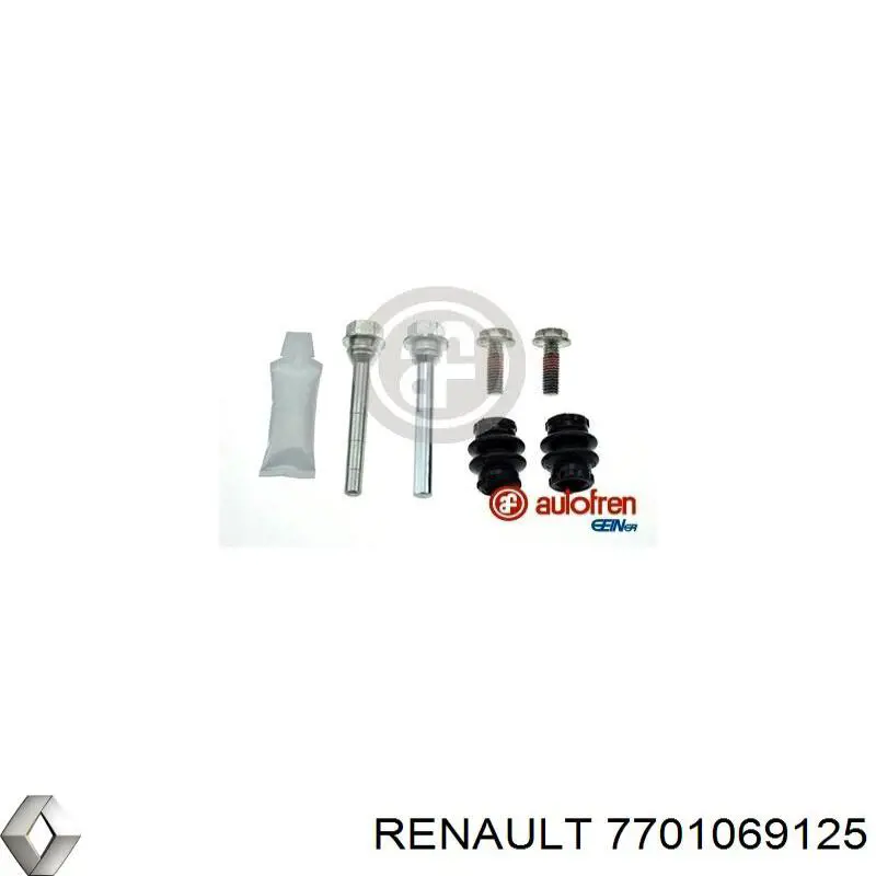 7701069125 Renault (RVI) soporte, pinza de freno trasera