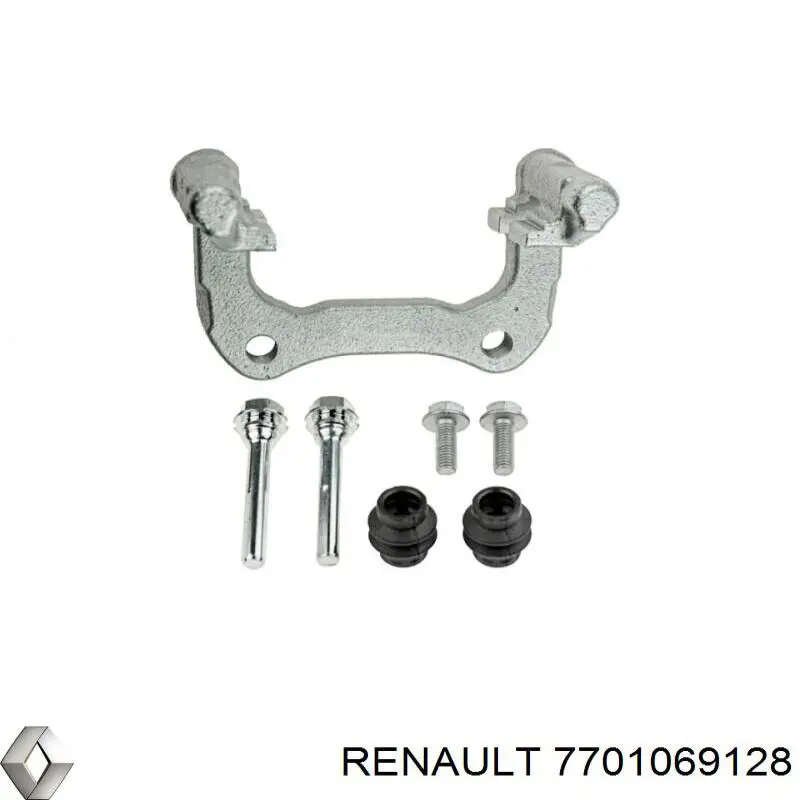 8200431019 Renault (RVI) soporte, pinza de freno trasera