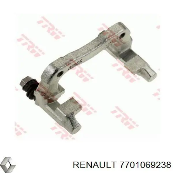7701069238 Renault (RVI) soporte, pinza de freno trasera