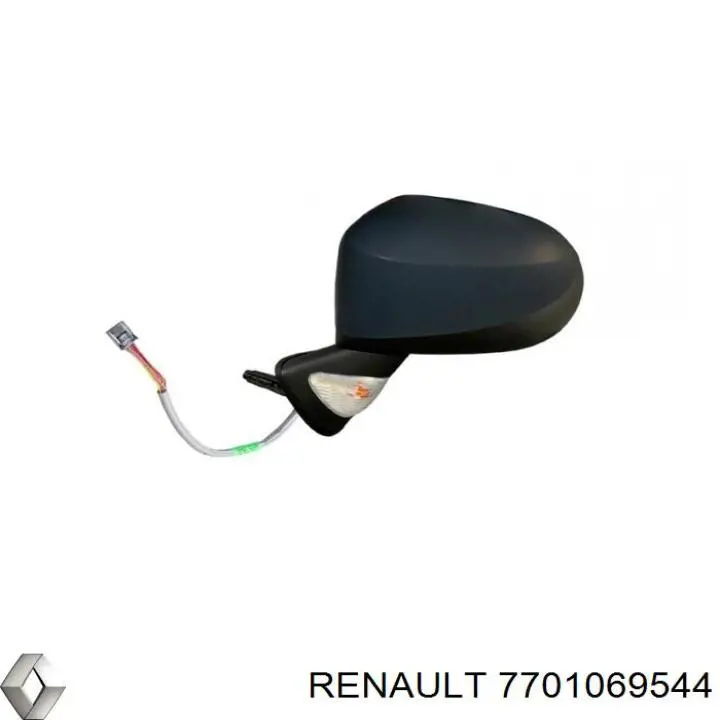 7701069544 Renault (RVI) espejo retrovisor izquierdo