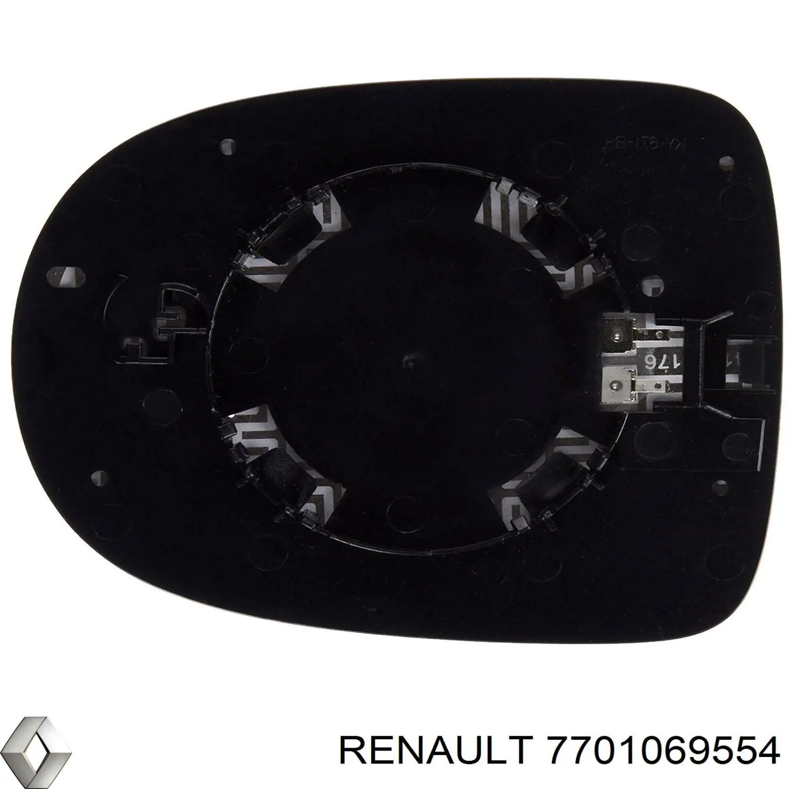 Cristal de espejo retrovisor Renault (RVI) 7701069554 precio, desde 20,83 EUR