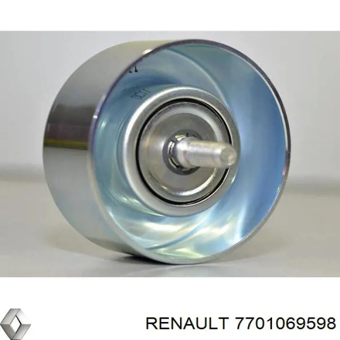 Comprar 7701069598 Renault (RVI) Polea inversión/guía, correa poli V