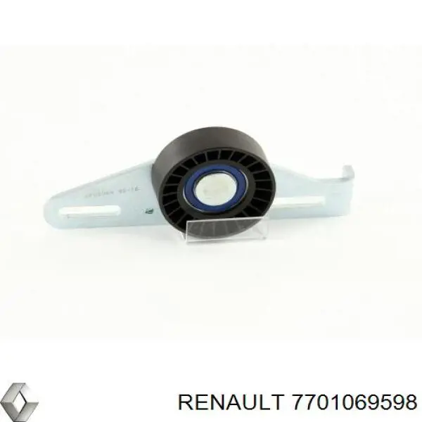 Polea inversión / guía, correa poli V 7701069598 Renault (RVI)
