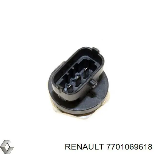 166389614R Renault (RVI) sensor de presión de combustible