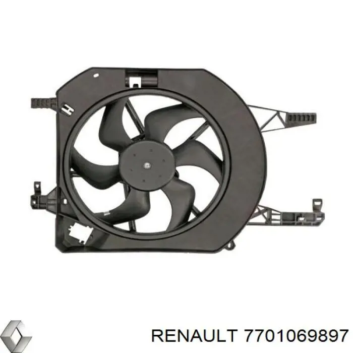 7701069897 Renault (RVI) ventilador del motor