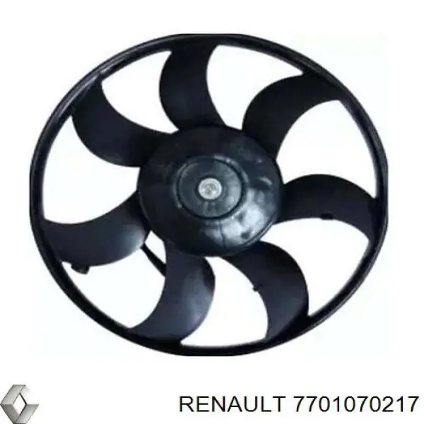 Ventilador de radiador Renault (RVI) 7701070217 precio, desde 49,37 EUR