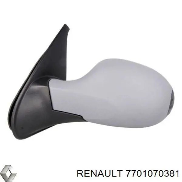 7701070381 Renault (RVI) espejo retrovisor izquierdo