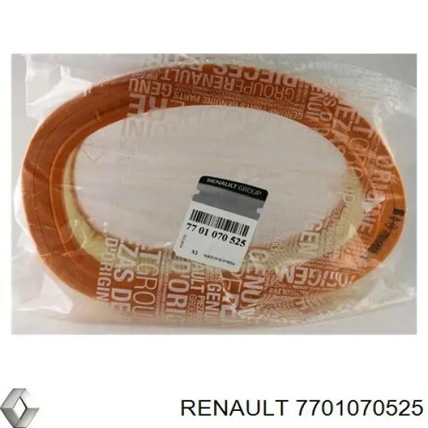Comprar 7701070525 Renault (RVI) Filtro de aire