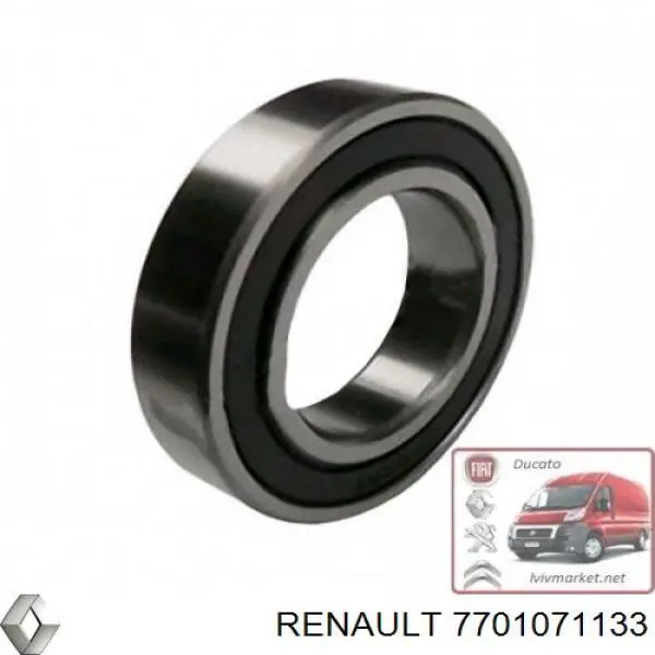 Comprar 7701071133 Renault (RVI) Soporte de rodamiento intermedio del semieje delantero
