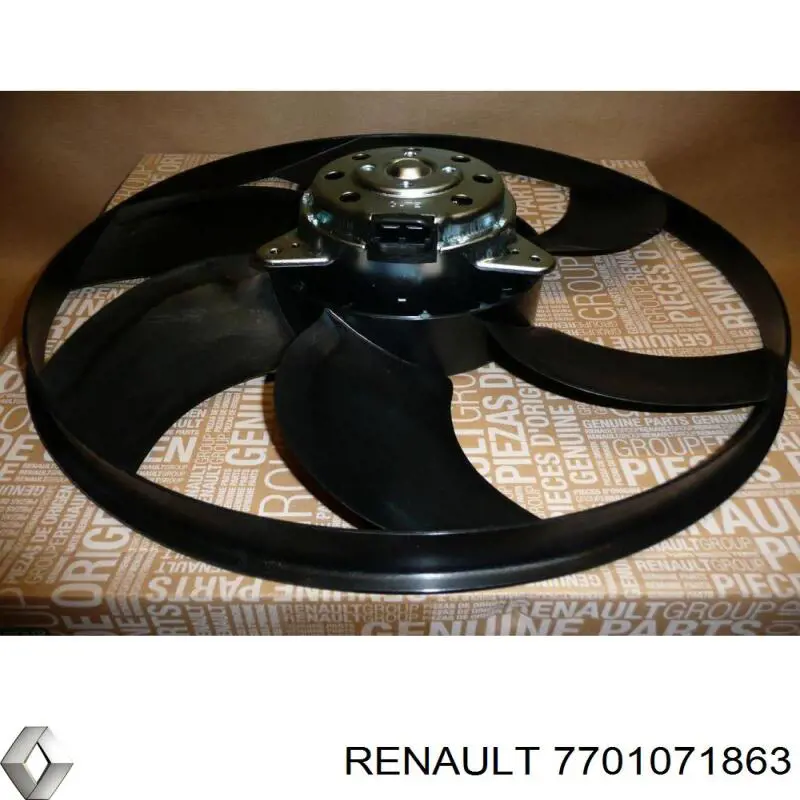 Ventilador de radiador Renault (RVI) 7701071863 precio, desde 54,50 EUR