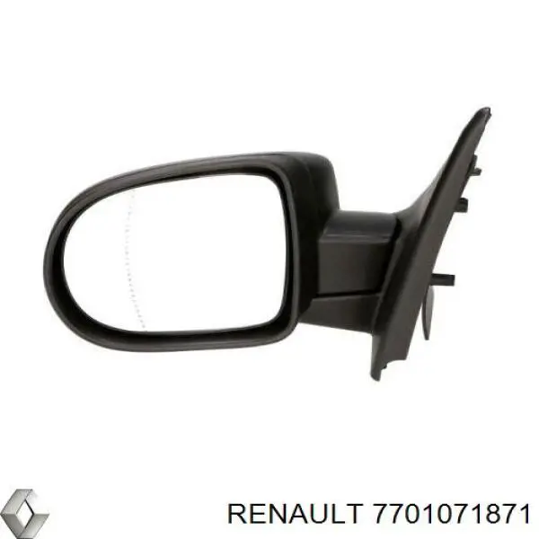 7701071871 Renault (RVI) espejo retrovisor izquierdo