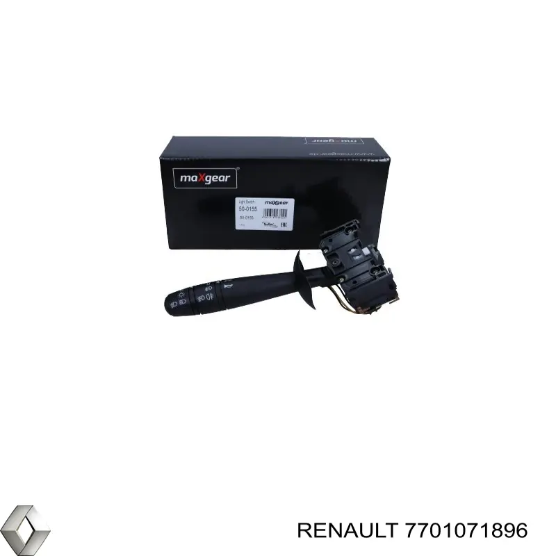 Comprar 7701071896 Renault (RVI) Conmutador izquierdo de la columna de dirección
