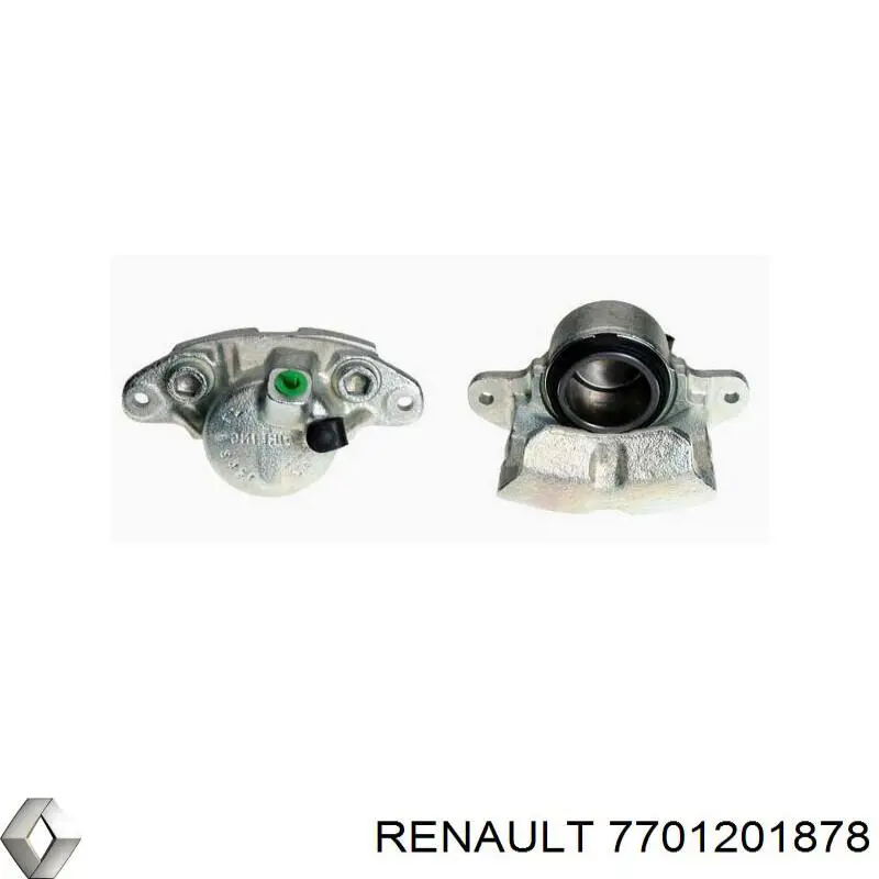 7711134483 Renault (RVI) pinza de freno trasero derecho
