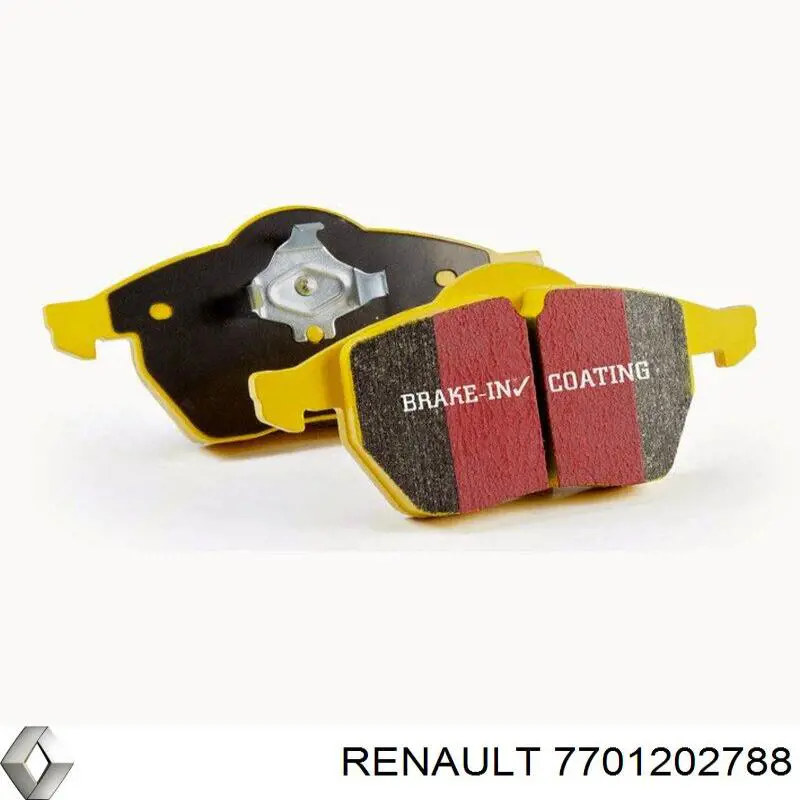 Comprar 7701202788 Renault (RVI) Pastillas de freno traseras
