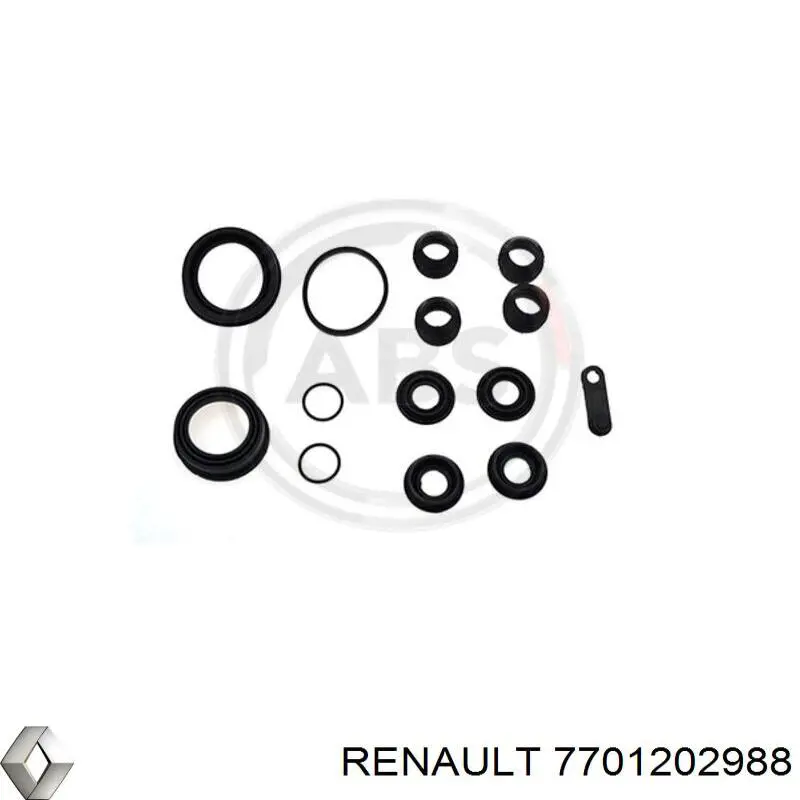 7701202988 Renault (RVI) juego de reparación, pinza de freno delantero