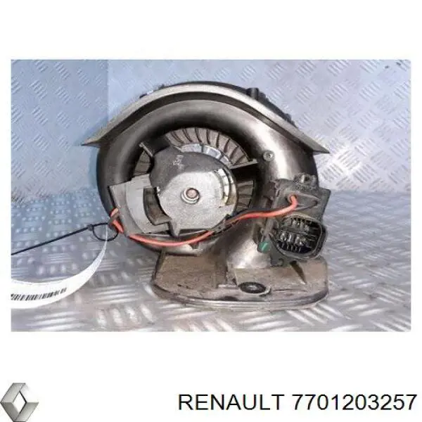 Ventilador habitáculo 7701203257 Renault (RVI)