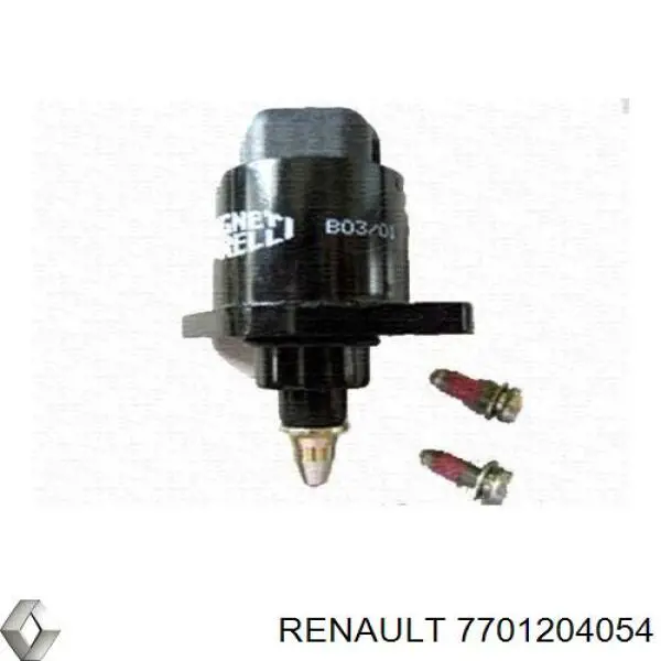7701204054 Renault (RVI) válvula de mando de ralentí