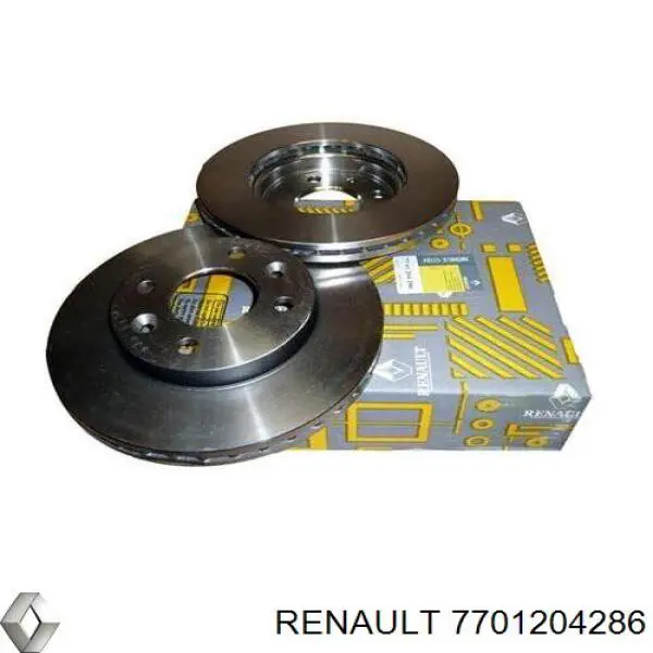 7701204286 Renault (RVI) disco de freno delantero