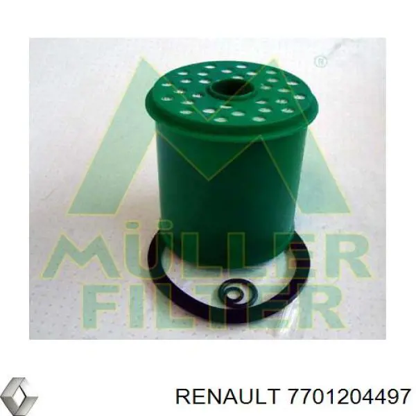 7701204497 Renault (RVI) filtro combustible