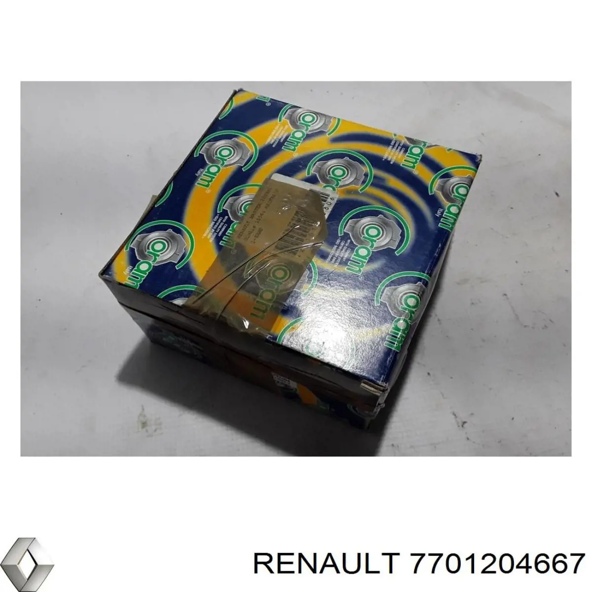 7701204667 Renault (RVI) cubo de rueda trasero