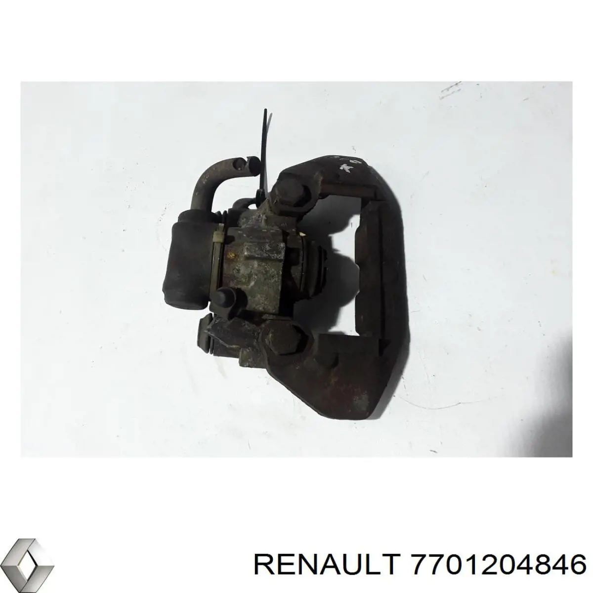 7701204846 Renault (RVI) pinza de freno trasera izquierda