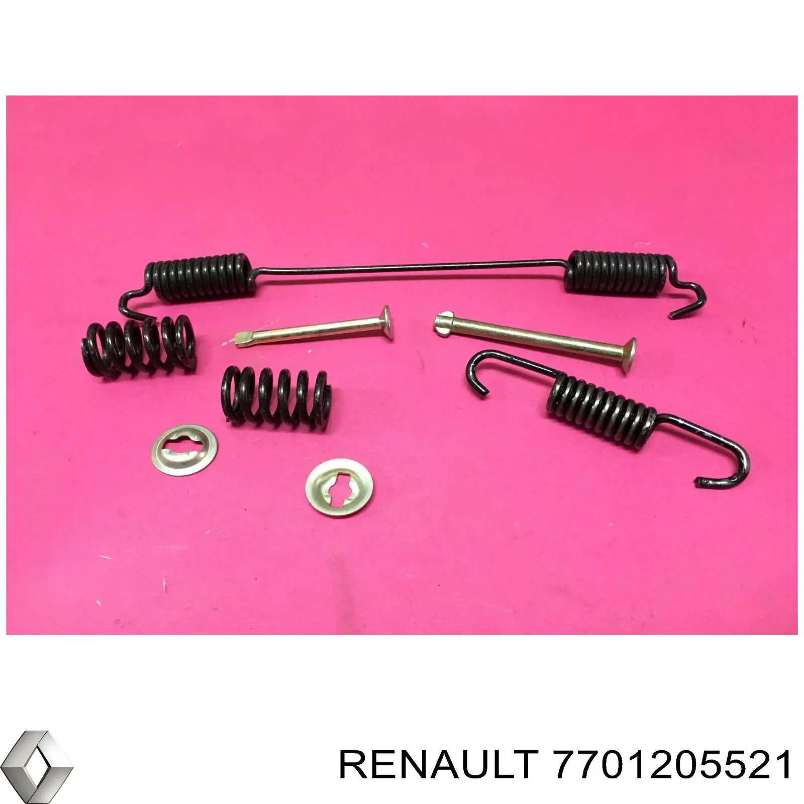 Kit de montaje de zapatas de freno traseras Renault (RVI) 7701205521 precio, desde 11,00 EUR
